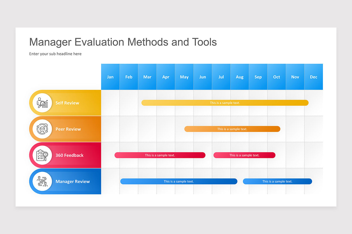 Performance Review Process Keynote Presentation Template | Nulivo Market