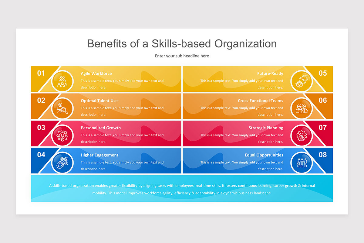 Skill Based Organization Keynote Presentation Template | Nulivo Market