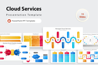 Cloud Services PowerPoint Presentation Template