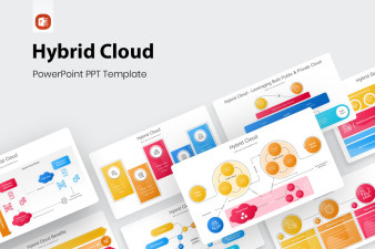 Hybrid Cloud PowerPoint Presentation Template