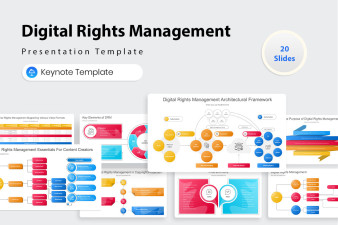 Digital Rights Management Keynote Presentation Template | Nulivo Market