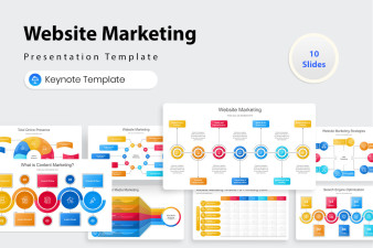 Website Marketing Keynote Presentation Template