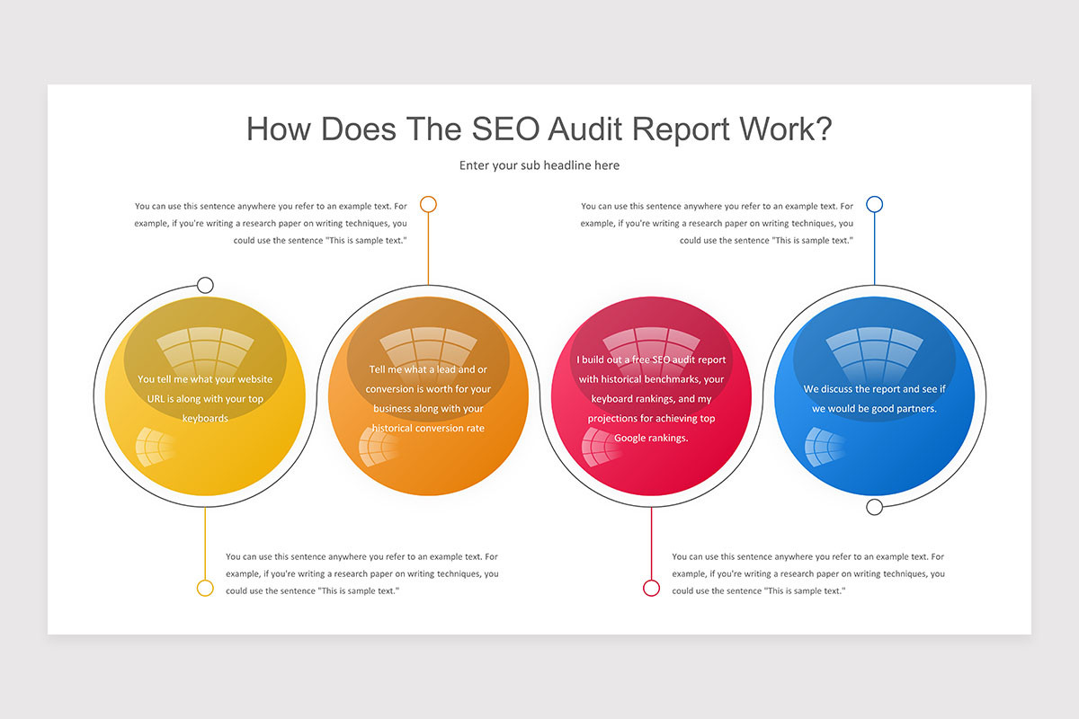 Website SEO Audit PowerPoint Presentation Template Nulivo Market