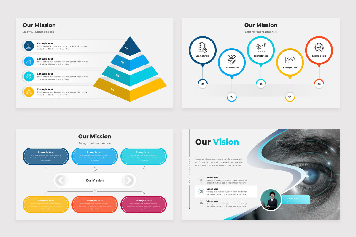 Business Strategy Presentation PowerPoint Template | Nulivo Market
