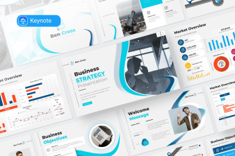 Business Strategy Presentation Keynote Template