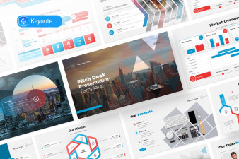 Pitch Deck Keynote Presentation Template