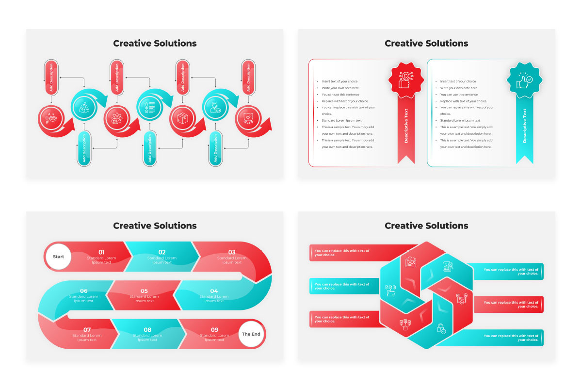 Good Powerpoint Examples Solution Creative Solutions PowerPoint Presentation Template | Nulivo Market