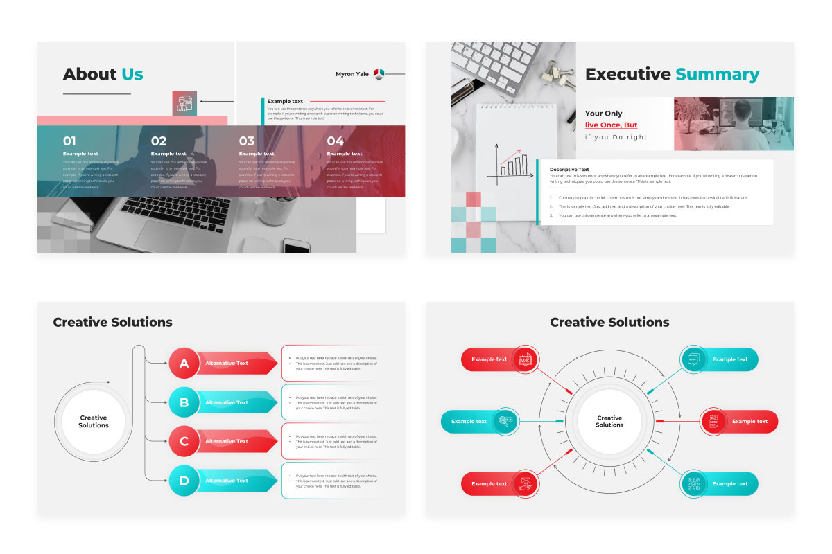 Creative Solutions Google Slides Presentation Template | Nulivo Market