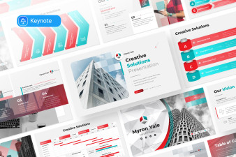 Creative Solutions Keynote Presentation Template