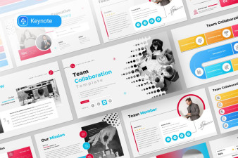 Team Collaboration Keynote Presentation Template